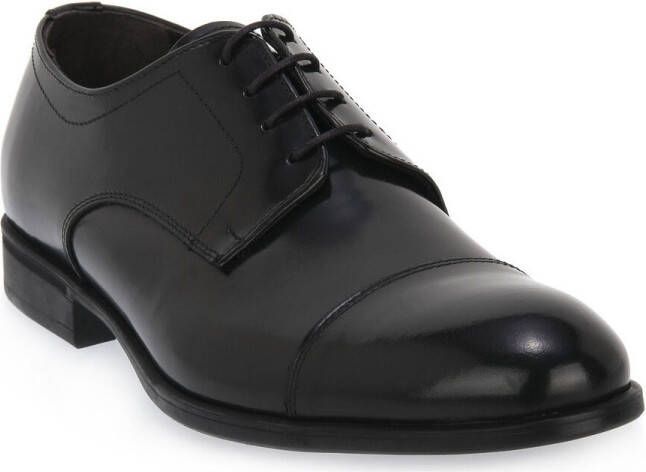 Exton Klassieke Schoenen NERO ABRASIVATO