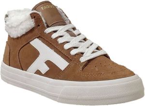 Faguo Hoge Sneakers Walnut mid baskets