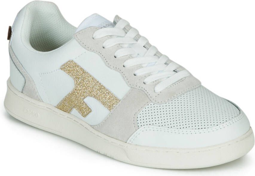 Faguo Witte Veterschoenen Dames