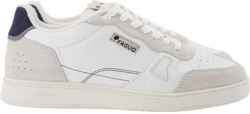 Faguo Nette schoenen COMMUTE 1 LEATHER-SUE WHI07 Blanc
