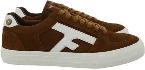 Faguo Suede Walnoot Sneakers Brown Dames