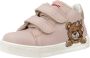 Falcotto Wislei velcro's lederen sneakers beer roze - Thumbnail 2
