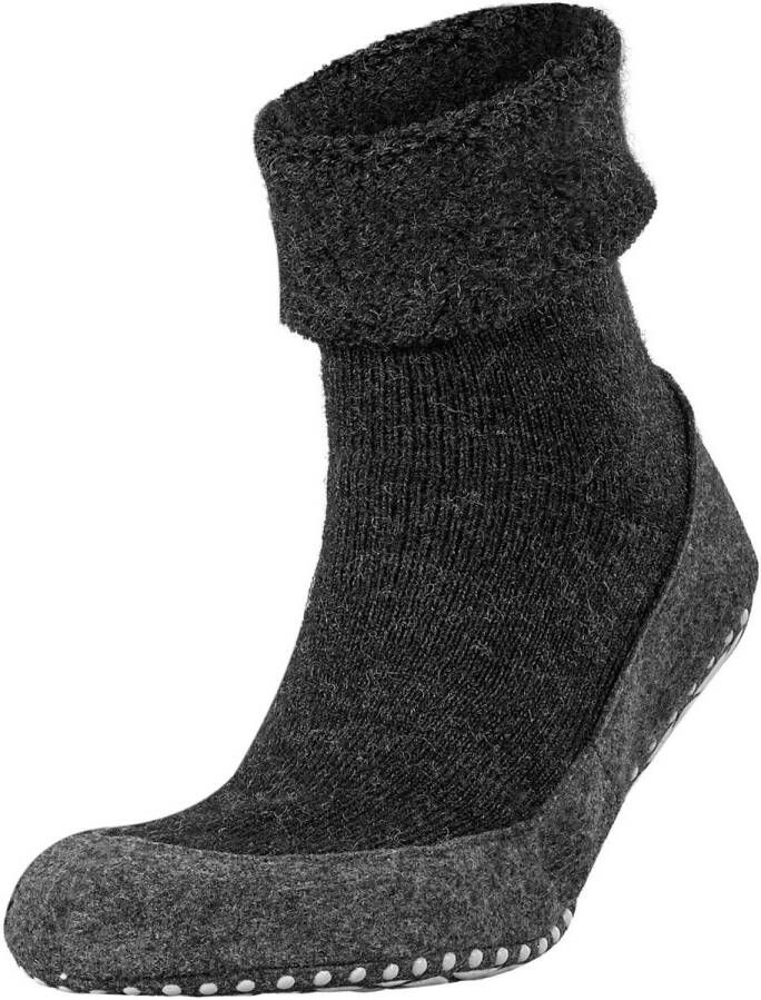 Falke Pantoffels Cosyshoe Sloffen Antraciet