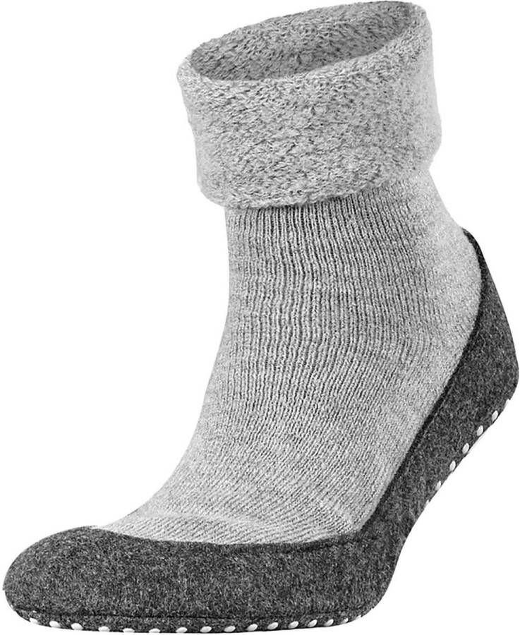Falke Pantoffels Cosyshoe Sloffen Lichtgrijs