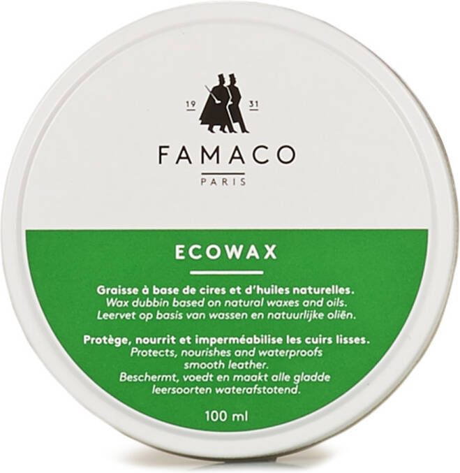 Famaco Schoenonderhoud BOITE DE GRAISSE ECO ECO WAX 100 ML