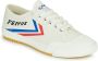Feiyue Fe Lo 1920 Canvas Schoen Ivory Blue Red - Thumbnail 2