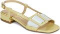 Fericelli Platte sandalen PANILA - Geel