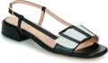 Fericelli Platte sandalen PANILA - Zwart