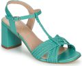 Fericelli Sandalen met hakken SORBETTO - Groen