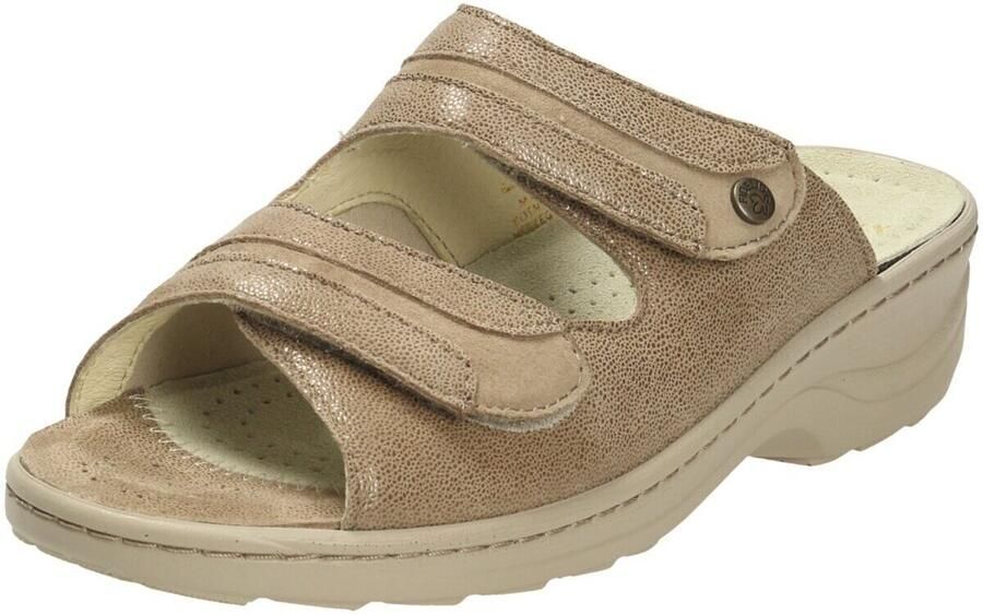 Fidelio Hallux -Dames taupe slippers & muiltjes - Foto 2