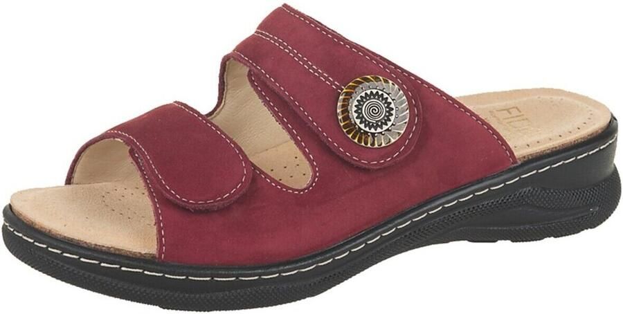 Fidelio Hallux -Dames bordeaux slippers & muiltjes - Foto 2