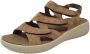 Fidelio Hallux -Dames bruin sandalen - Thumbnail 2