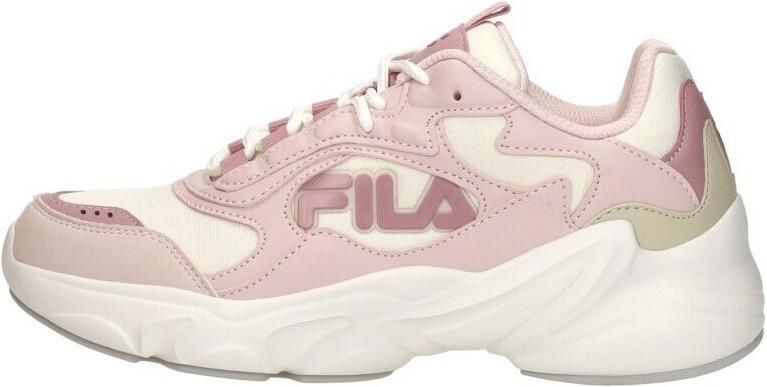 Fila Collene Logo Teens Sneakers Laag Roze - Foto 6