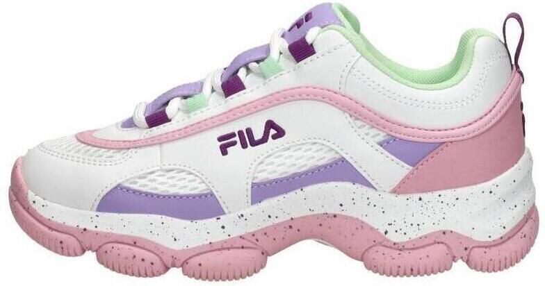 Fila Strada Dreamster sneakers wit lichtroze lila Jongens Meisjes Imitatieleer 39 - Foto 5