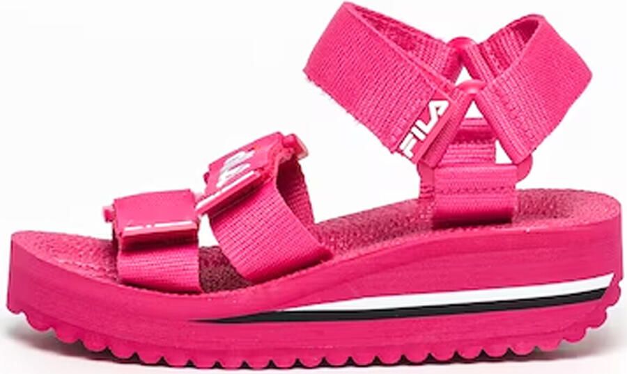 Fila Sandalen met sleehak
