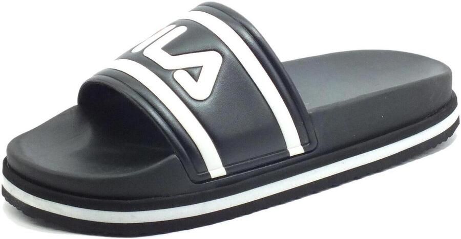 Fila Morro Bay Zeppa slides with logo Zwart Dames - Foto 2