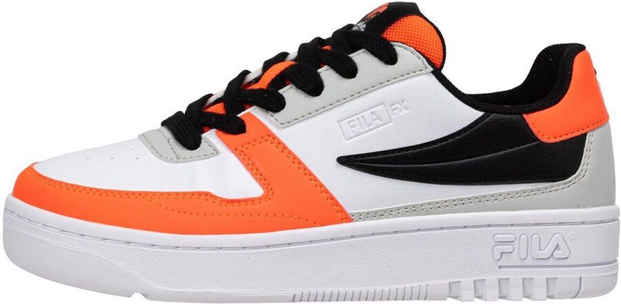 Fila Teens Unisex Basketball Sneaker Fxventuno Teens Gray Violet-Fiery Coral - Foto 2