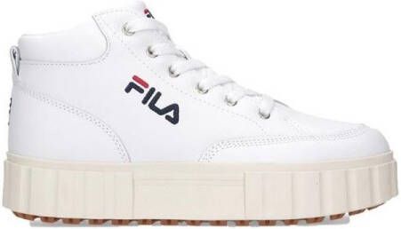 Fila Witte High-Top Vetersneaker White Dames - Foto 3