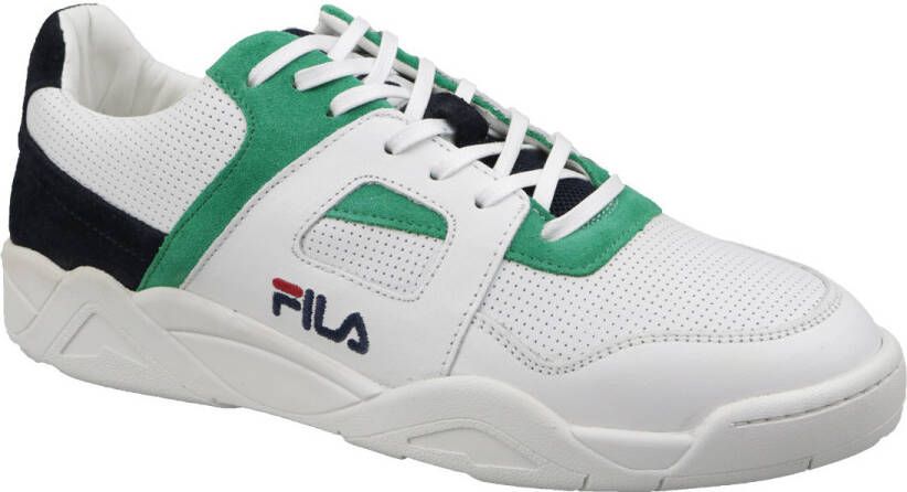 Fila Cedar CB Low Wit Donkerblauw Groen Heren Sneakers Wit Divers | Kleur Wit Divers