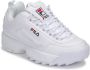 Fila Wmn Disruptor Low 1010746-1FG Vrouwen Wit Sneakers - Thumbnail 6