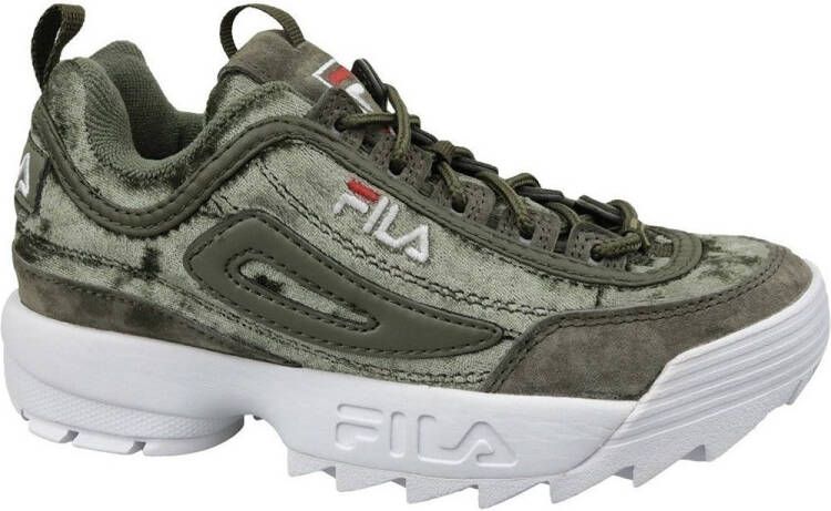 Fila Disruptor S Wmn Low 1010555-50I Vrouwen Groen Sneakers