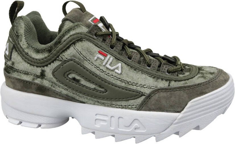 Fila Disruptor S Wmn Low 1010555-50I Vrouwen Groen Sneakers