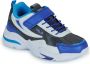 Fila Madrun Velro Kids Sneakers Laag Zwart - Thumbnail 4