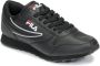 Fila ORBIT LOW Herensneakers Vrijetijdsschoenen Trainers 1010263 Zwart - Thumbnail 4