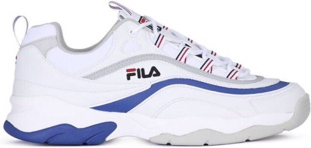 Fila Ray Low Wit Blauw Heren Sneakers Wit Blauw | Kleur Wit Blauw