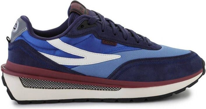 Fila Heren Sneakers Synthetisch Leer Rubberen Zool Multicolor Heren - Foto 4