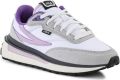 Fila Stijlvolle Ronde Neus Sneakers Rubberen Zool Multicolor Dames - Multicolor