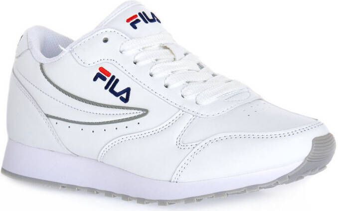 Fila Witte vetersneakers met contrastdetails White Dames - Foto 10