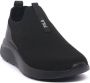 Fila Zwarte elastische sportschoenen met logo voor dames Black Dames - Thumbnail 2