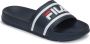 Fila Morro Bay Slipper 2.0 Blauwe Badslippers - Thumbnail 3