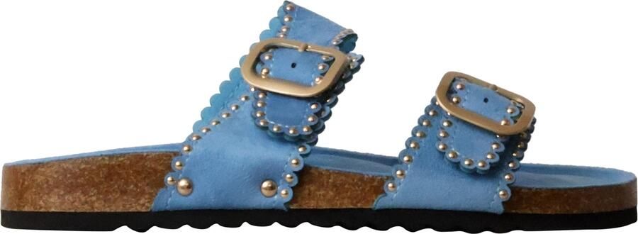 FINDLAY Platte instapsandalen
