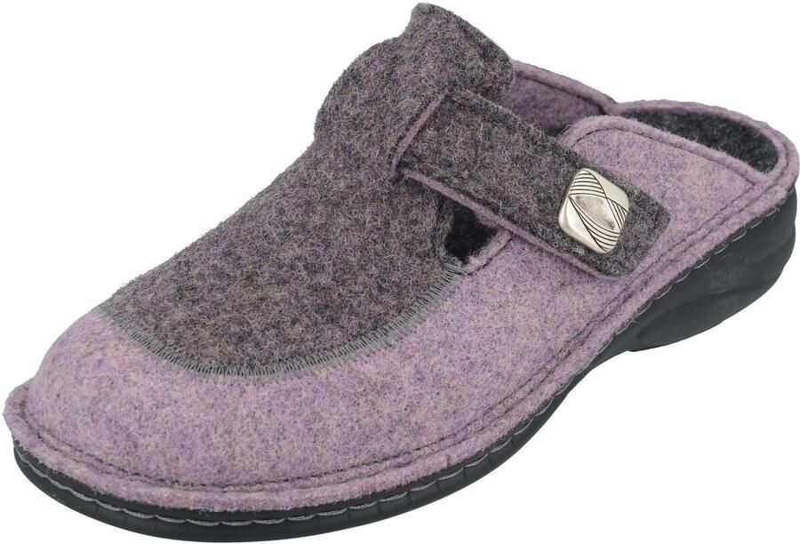 Finn Comfort Paarse Dames Slide Sandalen - Foto 2