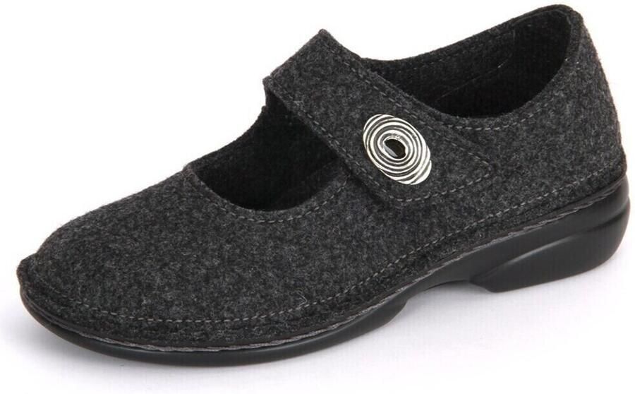Finn Comfort Pantoffels Ramsau Anthrazit Wollfilz - Foto 2