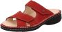 FinnComfort Finn Comfort MELROSE 02622-007094 Rode dames slippers - Thumbnail 2
