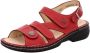 FinnComfort Finn Comfort GOMERA 2562 423147 Rode dames sandaal wijdte H met een uitneembaar voetbed - Thumbnail 2