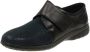 Fischer Dames Schoen Stretch Leer Klitband 18103 Zwart - Thumbnail 2