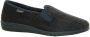 Fischer -Heren bruin donker pantoffels & slippers - Thumbnail 2