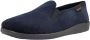 Fischer -Heren blauw donker pantoffels & slippers - Thumbnail 2
