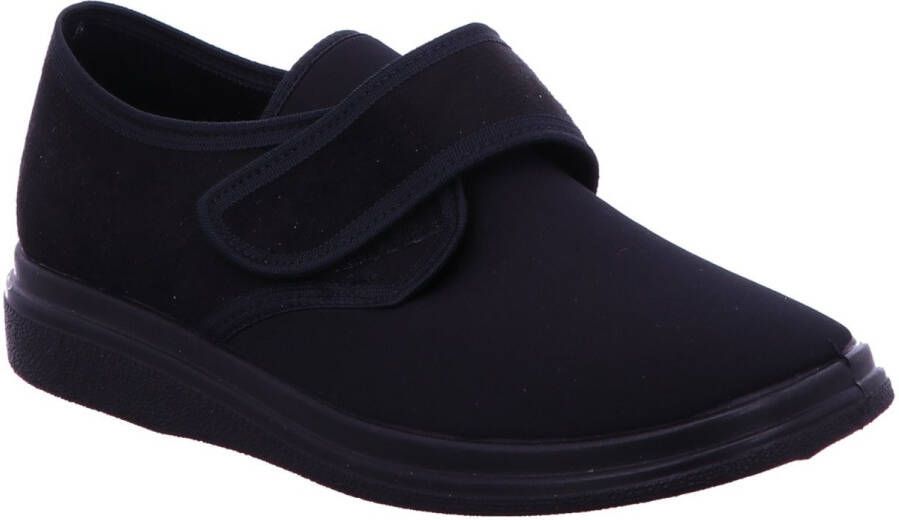 Fischer Unisex Zwarte Pantoffel Met Stretch Diabetisch Zwart - Foto 7
