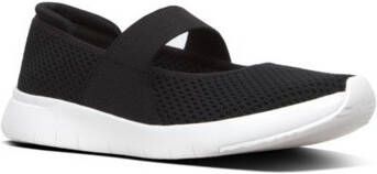 FitFlop Ballerina's AIRMESH MARY JANES BLACK