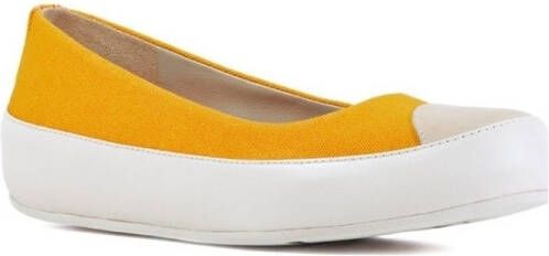 FitFlop Ballerina's DUE TM CANVAS SUNFLOWER