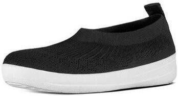 FitFlop Ballerina's ÜBERKNIT TM SLIP-ON BALLERINA WITH BOW BLACK CO