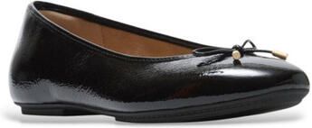 FitFlop Ballerina's Delicato Bow Textured Patent-leather Bal - Foto 3
