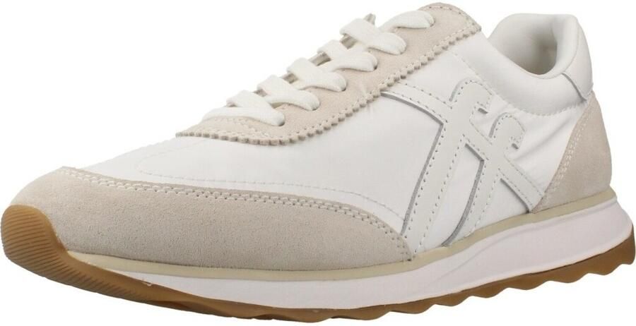 FitFlop Retro-Q FF Fabri Suede Sneakers Dames Sneakers Wit - Foto 5