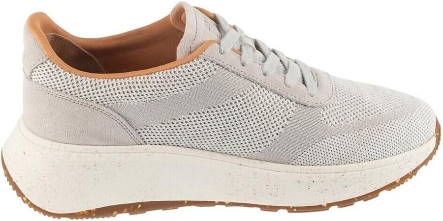 FitFlop F-mode E01 Knit Flatform Sneakers Grijs Vrouw - Foto 2