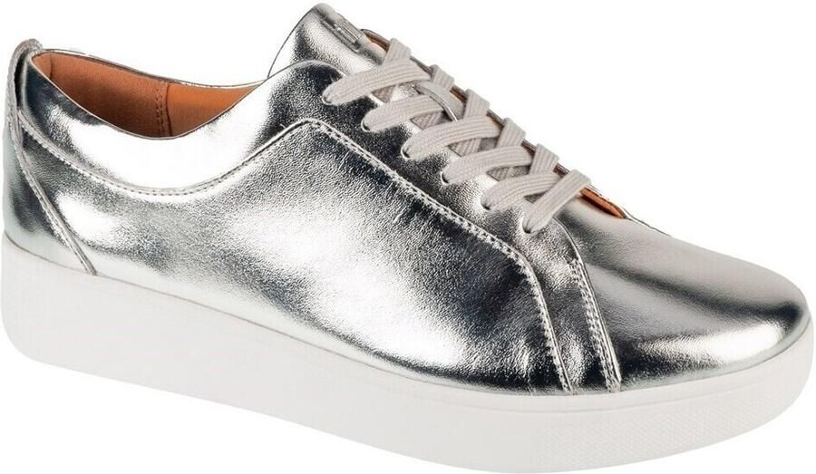 FitFlop Rally Sneakers Vrouwen Zilver Sneakers